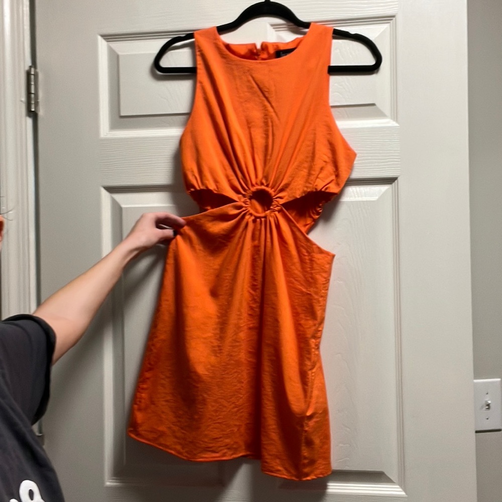 Kourt cut out mini dress